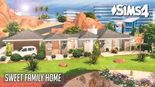Sweet Family Home 🌺... with 2 Childrens & Toddler 🍼  | No CC | Artworks | Stop Motion | Sims 4 Video
