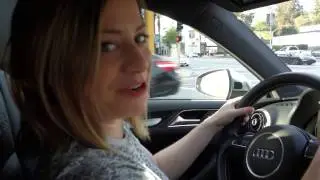 AUSTRALIAN GIRL DRIVING IN AMERICA - FUNNY!!