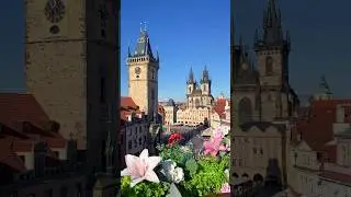 The best rooftop in Prague? Terasa U Prince 🏙️💛