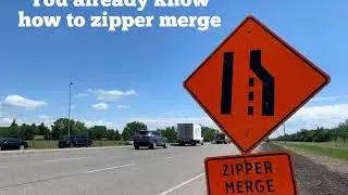 You already know how to Zipper Merge