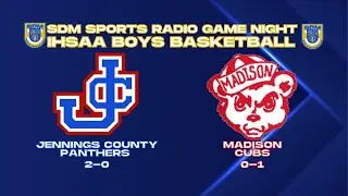 Boys HS Basketball - Jennings County Panthers at Madison Cubs