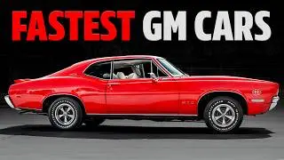 Racing Through History: Fastest Classic GM Muscle Cars