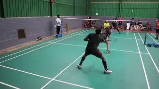 FBL Tournament Mixed Doubles ( Dr Veer & Dr Jyothi  Vs Peeyush & Ananya )