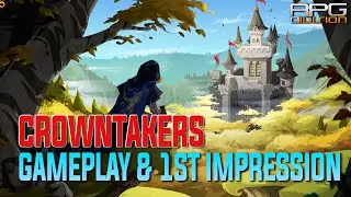Crowntakers - Interesting Turn Based RPG (Gameplay & 1st Impression)