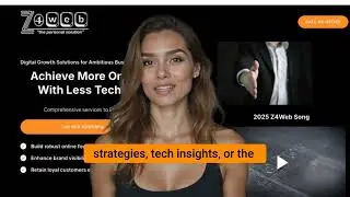 Z4Web Intro with Jenny - Web Services & Online Business Tips