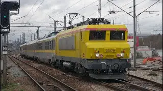 Trains de contr&ocirc;le des voies sur le RER C