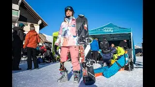 Sophie Loubet - Bio parasnowboard - snowboard ampute prosthesis proth&egrave;se
