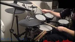 POIDOL 夜な夜なバカを見る Drum Playthrough