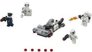 LEGO first order battle pack review ￼