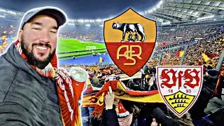 WAS F&Uuml;R EIN ERLEBNIS! 🔥 ROM DU BIST SO SCH&Ouml;N! ❤️ AS Rom vs VfB Stuttgart | Stadionvlog 🏟⚽️
