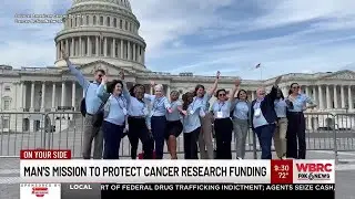 Man's mission to protect cancer research funding