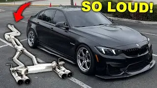 Мой F80 M3 наконец-то звучит просто потрясающе! (Установка выхлопной системы DT-S от Ark Performa...