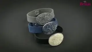 Brilas Silver Jewellery with Swarovski Crystals and Alcantara
