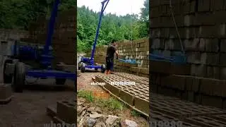 wonderful block lifting clamb to load transport blocks in block factory