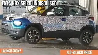 2021 Tata Timero (HBX) Spied Undisguised!