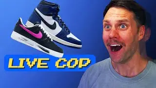 LIVE COP: AF1 Peaceminusone и Air Jordan 1 Midnight Navy