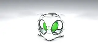 Cinema 4D Speedart: Portal Cube [HD]