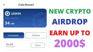 New Crypto Loot | Instant Withdrawal Loot Airdrop | Legion Network Withdrawal Legion wallet Trick