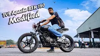 TVS Apache RTR 180 Modified | Modified Indian Bike | Apache Modified
