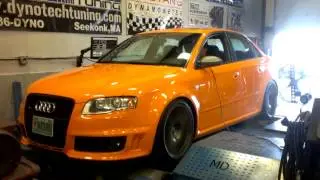 Dynotech Tuning 2008 Audi RS-4 Mustang AWD Dyno