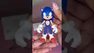 Низкополигональная фигурка Sonic Adventure Custom!✨️ #custom #sonicthehedgehog #sonic
