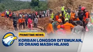 Tim SAR Gabungan Evakuasi Korban Longsor Cilacap [Primetime News]