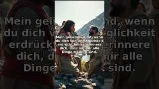 Mit Gott ist alles m&ouml;glich ✨ #Glauben #Hoffnung