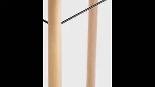 Обеденный стол Stool Group DSW 120x80 см, белый, ножки бук