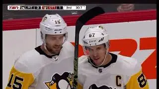 Riley Sheahan Empty Net Goal Against Ottawa 11/16/17 (Assisted by Sidney Crosby & Kris Letang)