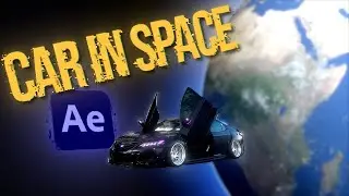 How to Create a 3D Car Floating in Space Effect in After Effects