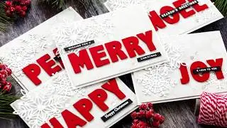 Doodling with Debby: Batching Last Minute Christmas Cards