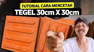 [New] Tutorial cetak Ubin Lantai 30x30‼️ ATM (Amati, Tirukan, Modifikasi) ⁉️
