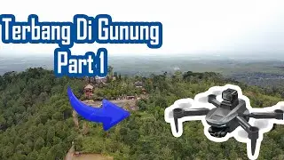 Terbang di Gunung di kawasan Wisata Bukit Gandrung Kandangan Kediri Drone LYZRC L200 Pro Max