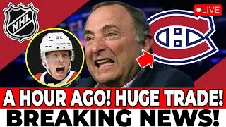 SHOCKING MOVE! CANADIENS STARS CONFIRM TRADE! WILL IT BE GOODBYE? MONTREAL CANADIENS NEWS