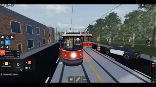 🚍NGT TTC Queensway Free Drive 96 - UDTC CLRV Streetcar[4162]🚍