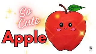 Simple Apple Drawing ✏️🍎 | Beginner Friendly Art