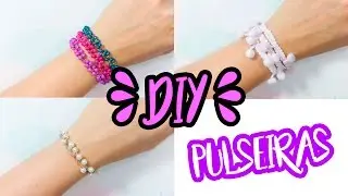 DIY - FAÇA E VENDA - PULSEIRA FÁCEIS E RÁPIDAS DE FAZER - por Prih Gomes