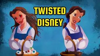 Evil Beauty 🤫 Twisted Disney tutorial #art #disney #creative