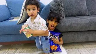 حمودي ياخذ اغراض سارة كلها !!