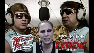 Francine's first REACTION to 1980s music video for WrestleRock Rumble