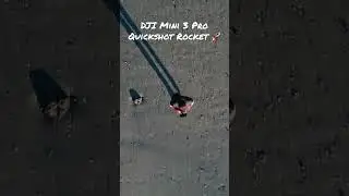 DJI Mini 3 Pro Quickshot Rocket 🚀