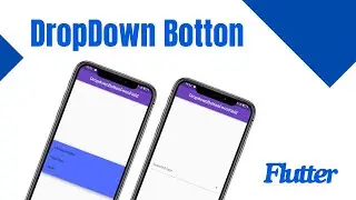 Flutter DropdownButton Widget || Flutter 2024