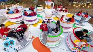 🌈 Kids Love It! Our Teacup Ride in Vietnam #familyride