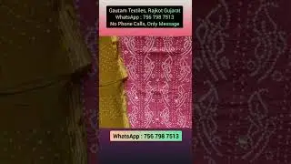 Bandhani Dress Materials | Jaipuri Bandhej Heavy Suits With Cotton Dupatta | Soft Cotton Suits 2022