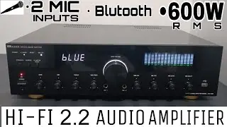 400W HI - FI 2.1 KARAOKE AMPLIFIER | 2 MIC INPUTS | USB | BLUETOOTH | DON AUDIOS @donaudios