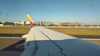 Southwest 3478 Taxi and Takeoff from Tampa TPA for Kansas City MCI, 737-700, 11/20/25