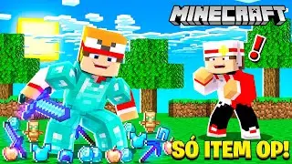 SE ME ABAIXO DROPO ITENS OP NO MINECRAFT😱