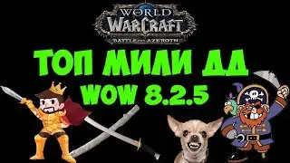 ТОП МИЛИ ДД В WOW 8.2.5 В PvE