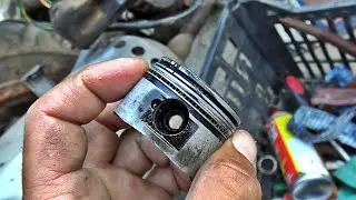 SEGMENTI SPARTI DISTRUSI SCUTERUL LUI ALEX DESFACUT CHINA 50cc