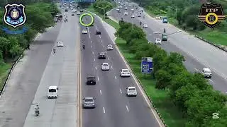 Islamabad Traffic Police issues Challan Tickets to the violators through Drone Cameras